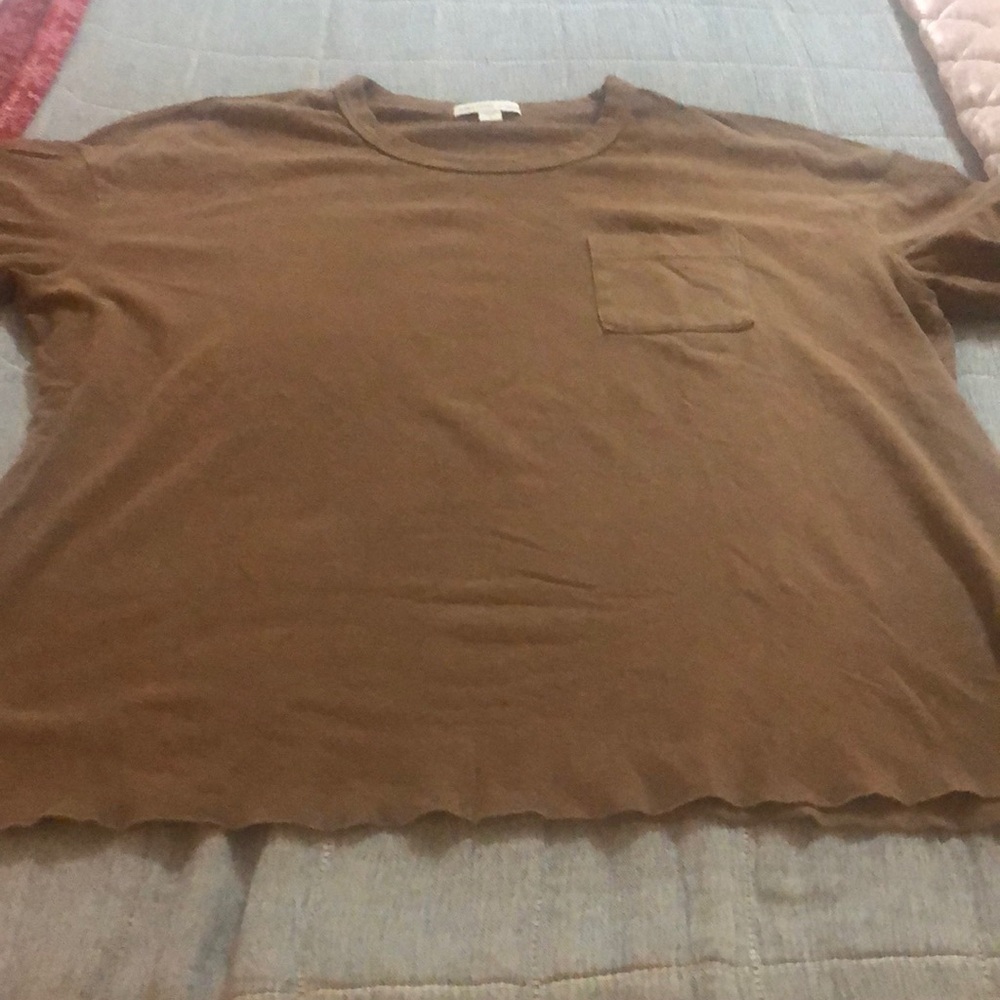 James perse boxy pocket tee